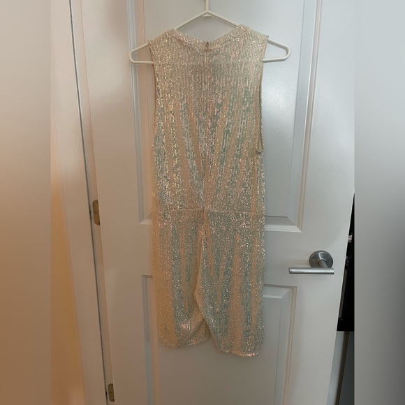 NWT Zara sequin onesie size large - Picture 2 of 4